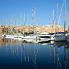 sail boats malta grand harbor