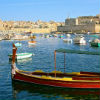 malta grand harbor red boat